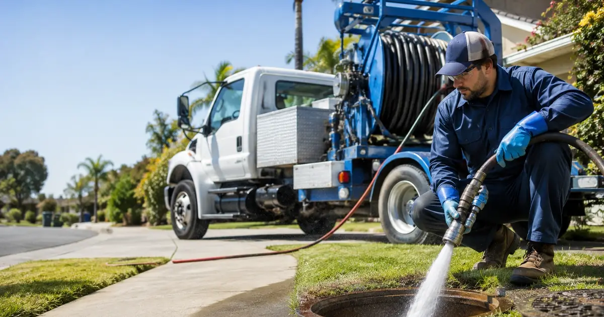 Hydro jet sewer cleaning Avila Beach