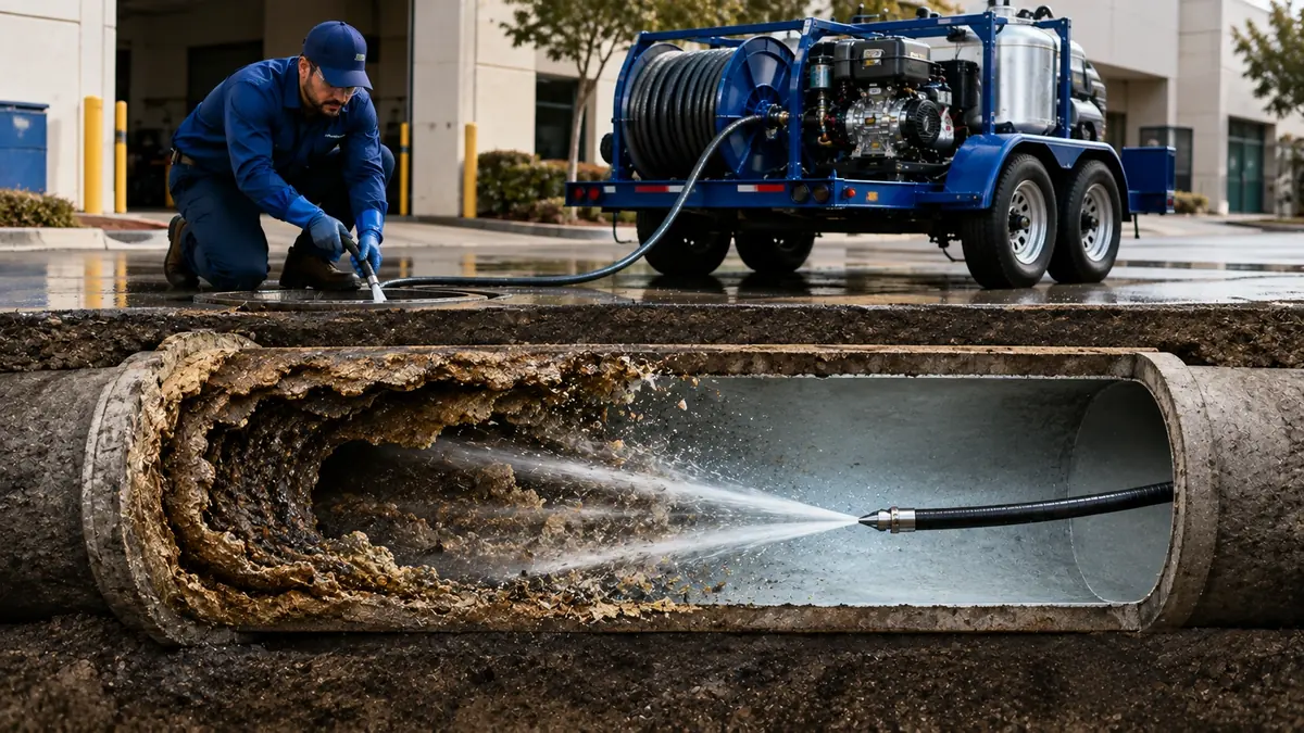 Sewer Pipe Descaling in Avila Beach